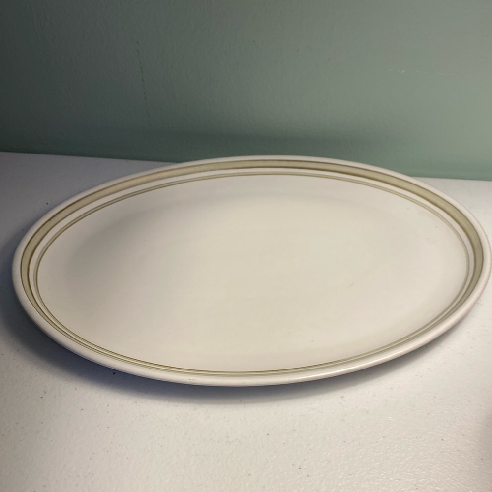 Denby Gourmet Stoneware Oval Serving Platter